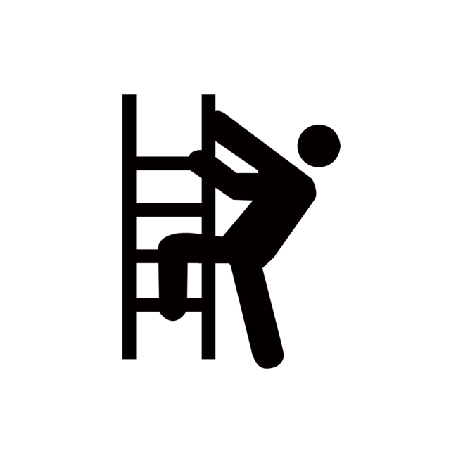 攀爬标志