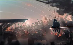 @图维画社      
场景-氛围-风景二次元插画壁纸15000P