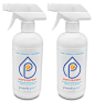 Purefypro Sports Equipment Disinfectant Spray (16oz, 2pk) Kills 99.9999% MRSA, HIV, Athlete Foot Fungus, Virus, Fungi. No Residue. Great For Sports Pads, Yoga Mats, Shoes, Boxing Gloves, Gym Equipment