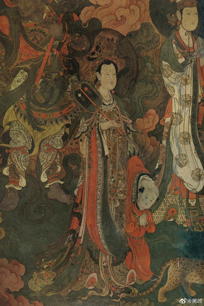 法海寺大殿，鬼子母壁画-花瓣网