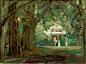 何多苓油画高清电子图片国内油画临摹喷绘装饰画素材46幅人物风景-淘宝网