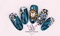 korean autumn nail art by Saranail - Nail Art Gallery nailartgallery.nailsmag.com by Nails Magazine www.nailsmag.com #nailart