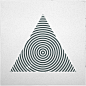 #238 Pyramid – A new minimal geometric composition each day