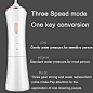 Ipx7 Waterproof Oral Irrigator Water Flosser Rechargeable Dental Cleaner