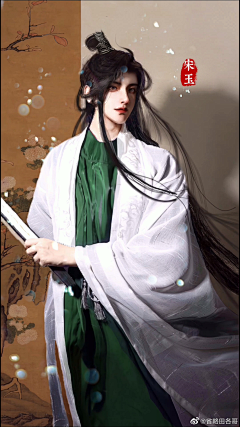 安莫安安采集到游戏风格男