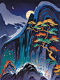 国风插画·山居秋暝——Trik AI