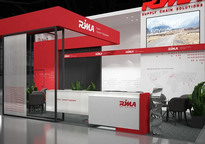 【展台设计搭建】RIMA 2024 俄罗...
