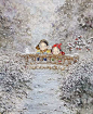 #绘画分享# 分享一组意境美好的儿童插画，画家【開田風童】 ​​​​