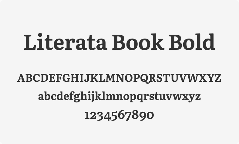 Literata Book Bold
