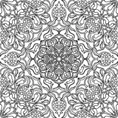 石榴,花纹,华丽的,传统,披肩,壁纸,巴洛克风格,模板,着色