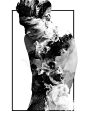 安东尼・尼尔・达特设计的水墨风人像插画---酷图编号1157763