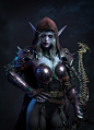 Sylvanas Windrunner Fan art - Realtime Model