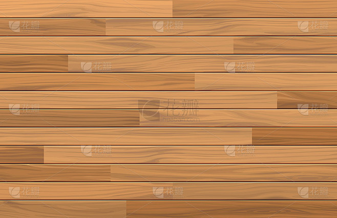 矢量插图美丽木地板纹理图案背景