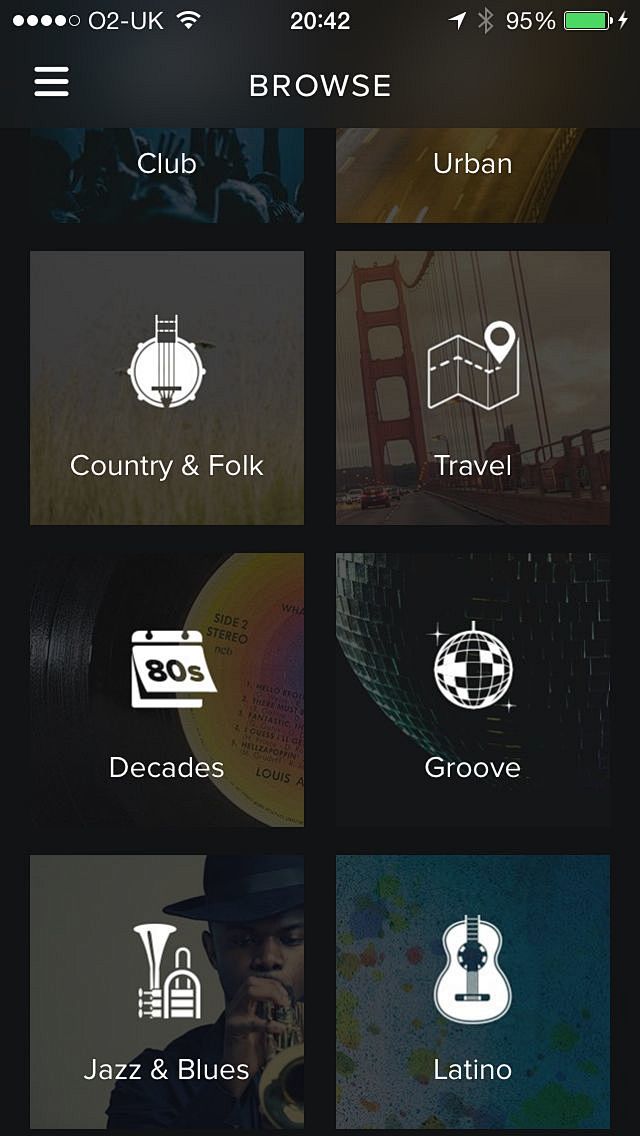 Spotify的##手机UI#uides...