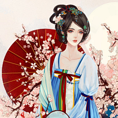三月风筱采集到【风筱】-古风插画or线稿
