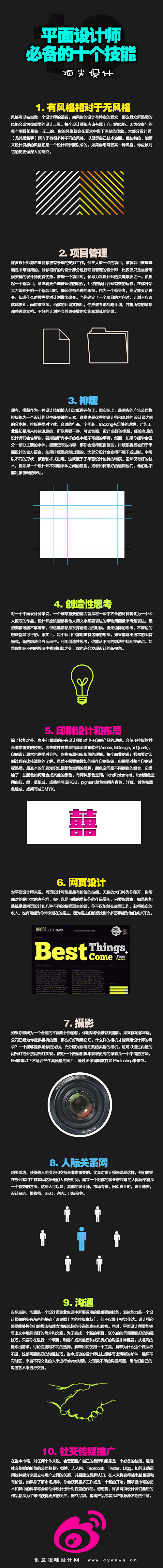 平面设计师必备的十个技能