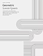 Geometric arrange line pattern background图片素材