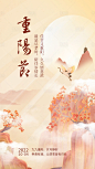 重阳节插画海报_享设计