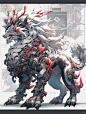 角色设计｜中国神兽｜避水金睛兽｜BY AI - 小红书