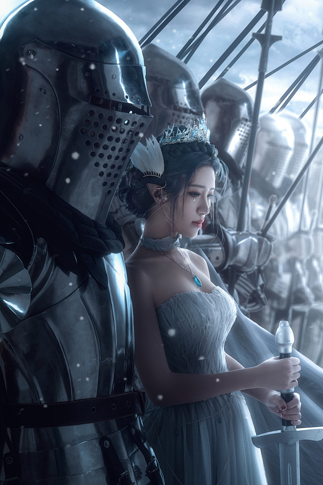 《鬼刀》冰公主海琴烟 cosplay-C...