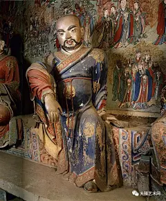 阳高云林寺明代十八罗汉像
