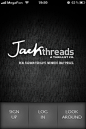 JackThreads UI 登录注册 (Login & Register)