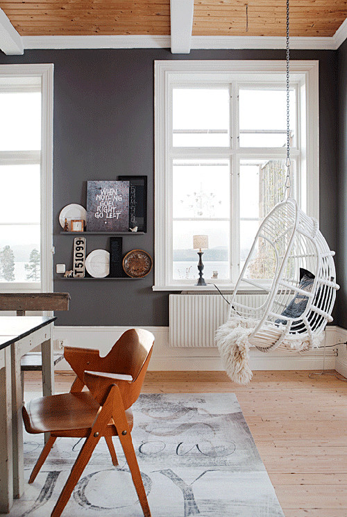 创意家居公寓 舒适的瑞典北欧风情家居设计...