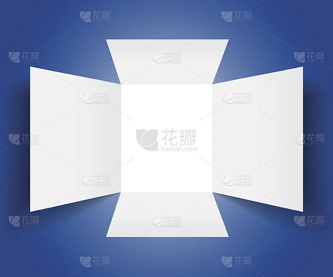 矢量开盒模板素材-花瓣网