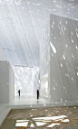 Would love my whole house to be bathed in this type of lighting!!  - Jean Nouvel’s Louvre Abu Dhab: 