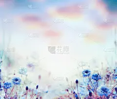 花艺自然背景
