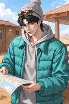F.1_XWA_隅光破晓_理想男友帅哥小说封面推文插画-LoRA-曦邬桉-LiblibAI