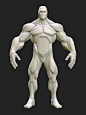 Stylized Hero *Anatomy Blockout, George Zaky