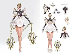 韩国插画师Jisoo Shin角色作品欣赏_10_二次元星星_来自小红书网页版