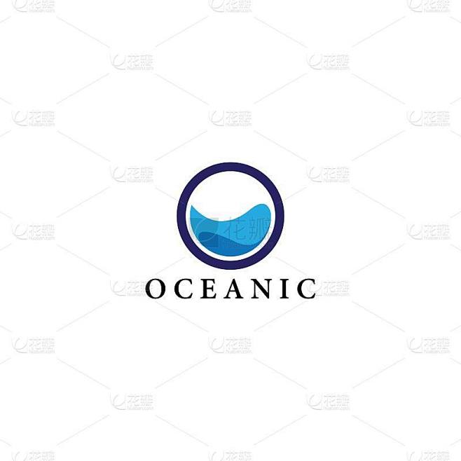 海洋标志矢量