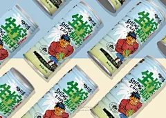 椰花香生榨椰汁品牌与包装设计