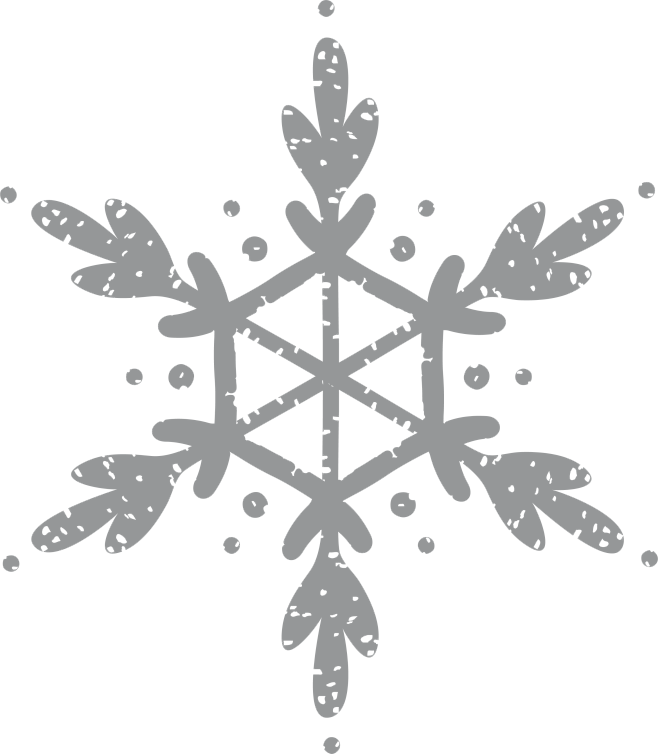雪花之吻冬季主题手绘图案AI矢量纹理PN...