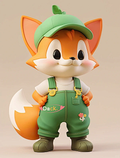 十月知野1004采集到3D立体ip形象