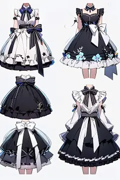 小裙子效果图/服装展示