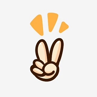 卡通耶表情-花瓣网