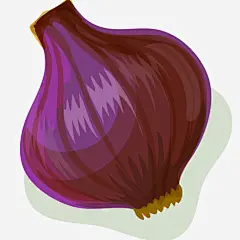 紫色洋葱插画矢量图免抠素材_新图网 https://ixintu.com 免抠PNG 洋葱 生食 素食主义 紫色洋葱矢量插画 蔬菜 食材 矢量图