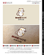 卡通猫可爱猫宠物店猫科LOGO