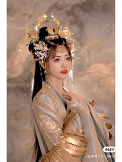 圆饱采集到女古风发型参考