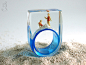 Miniature Scenes Inside Jewelry By Isabell Kiefhaber : Look around you. The world is full of stories. Everybody has one. Even on their fingers. You just have to look really closely to see them. 