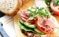 General 1920x1200 food bread sandwich pancetta