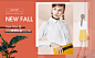 天猫女装新品海报_banner/钻展_笑笑如是说-致设计