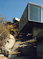 Smiljan Radic - The amazing Casa Pite house and guest house, with roof sculptures by Marcela Correa, Papudo 2006