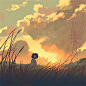 18款光影下的生活主题场景 - 优优教程网 - UiiiUiii.com : 插画艺术家  Kat Tsai  一组生活主题插画，作者使用冷暖色调结合来创作生活中的片段，有寂静、孤独、也有温暖和希望。