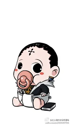 这么萌，你妈知道吗 #全职猎人# 吸奶嘴 @收藏到花瓣