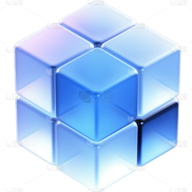 3D立体三维几何正方形