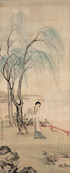 花几枝采集到大师秘籍丶陈少梅